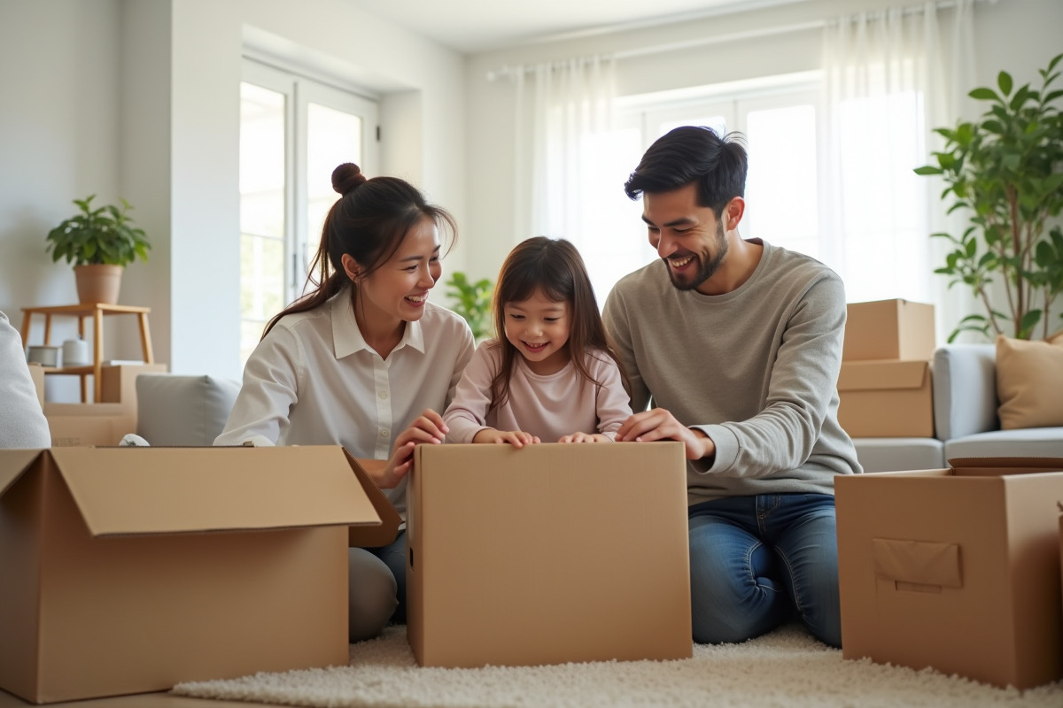 cartons déménagement